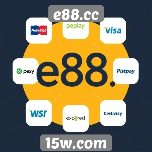 Métodos de pagamento no e88.cc